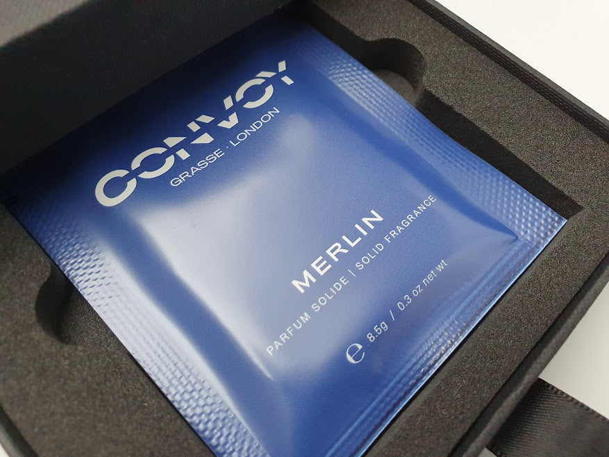 Merlin Solid Cologne Natural Oud for Men Aftershave Balm